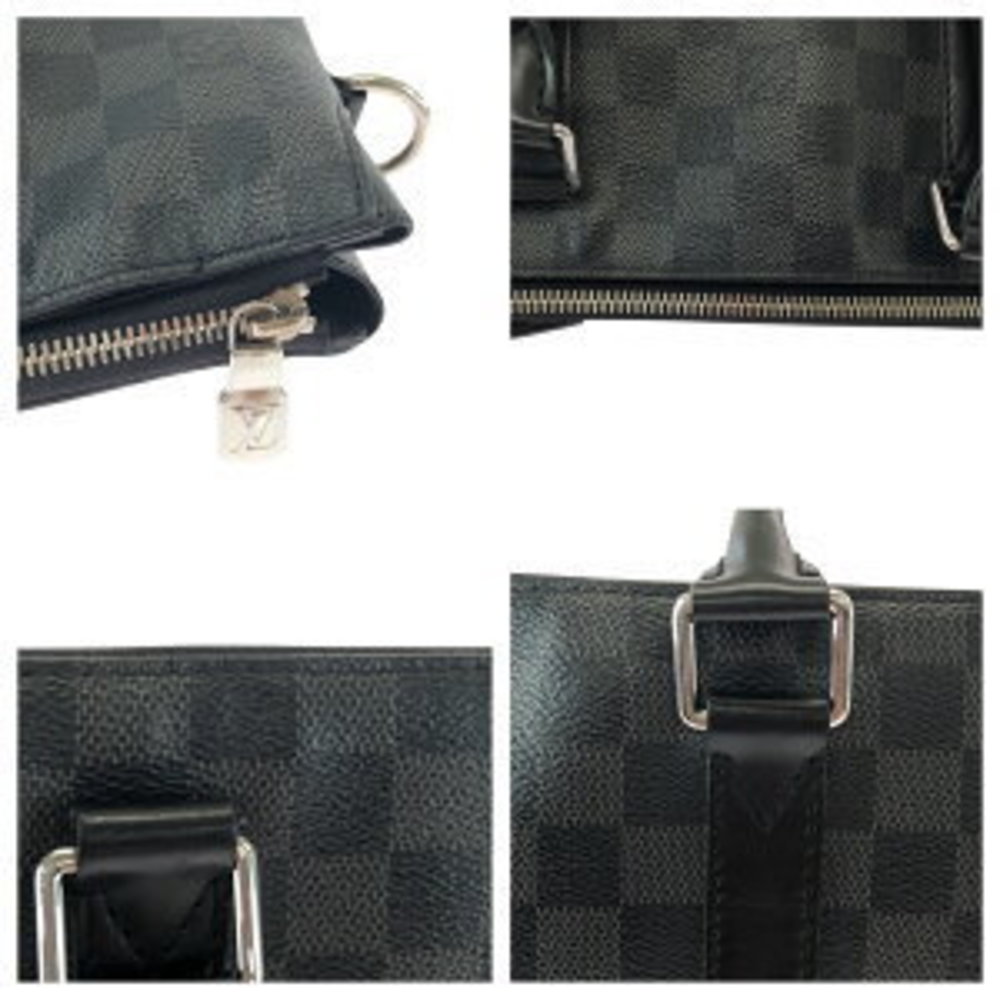 Louis Vuitton Black business Bag Graphite bag Anton Shoulder Black - Picture 4 of 9